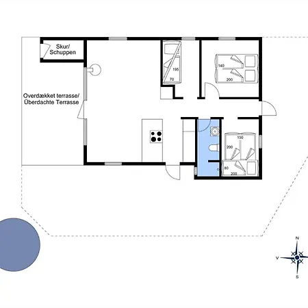 Casa de Férias Lk1178-lokken-karensvej-37 *